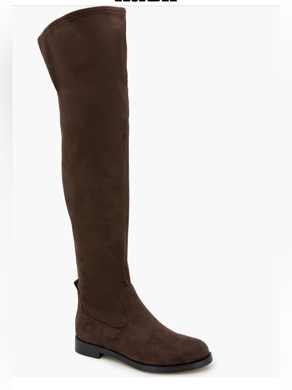 Kenneth Cole Women's Over-the-Knee Suede Boots in Dark Brown